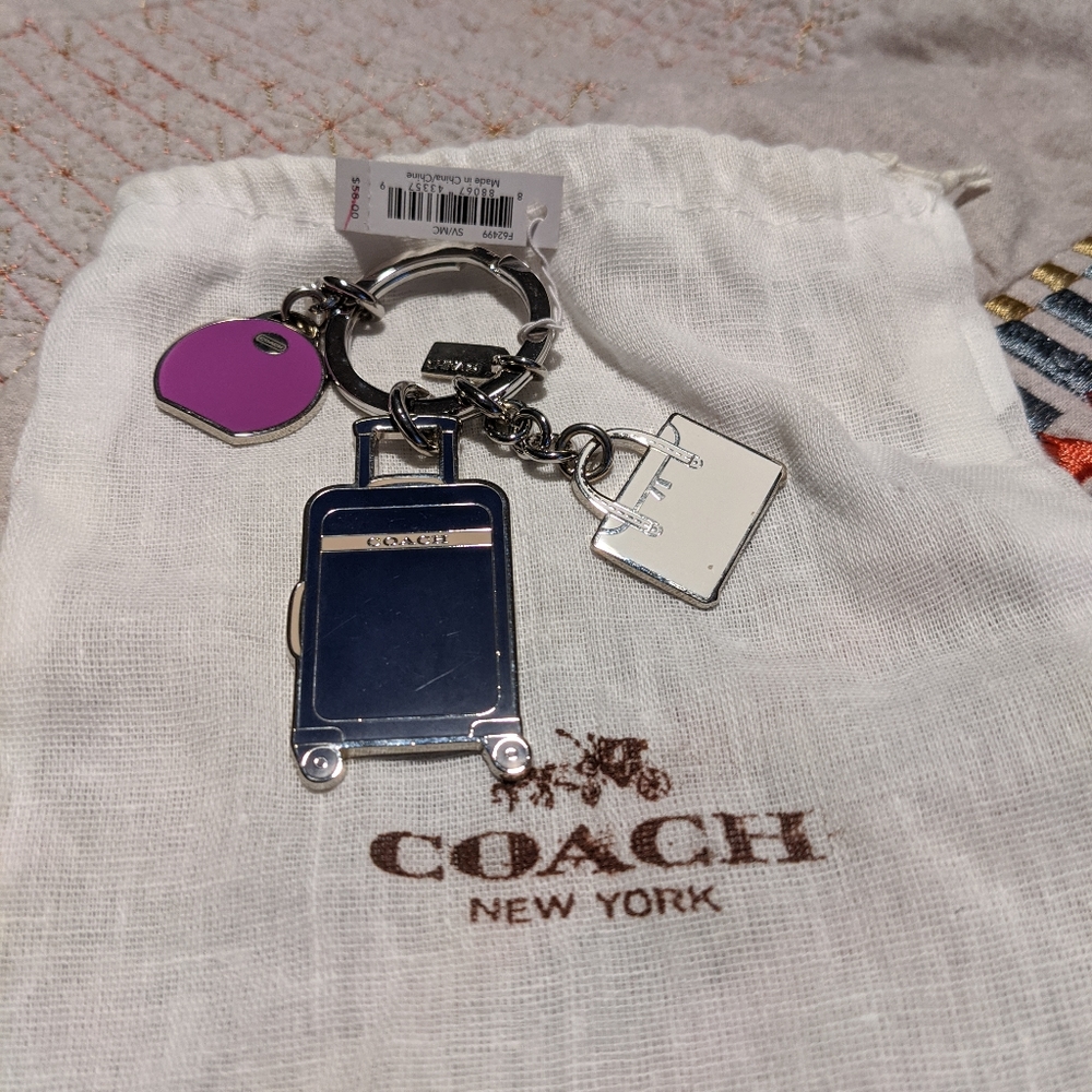 Coach Keychain